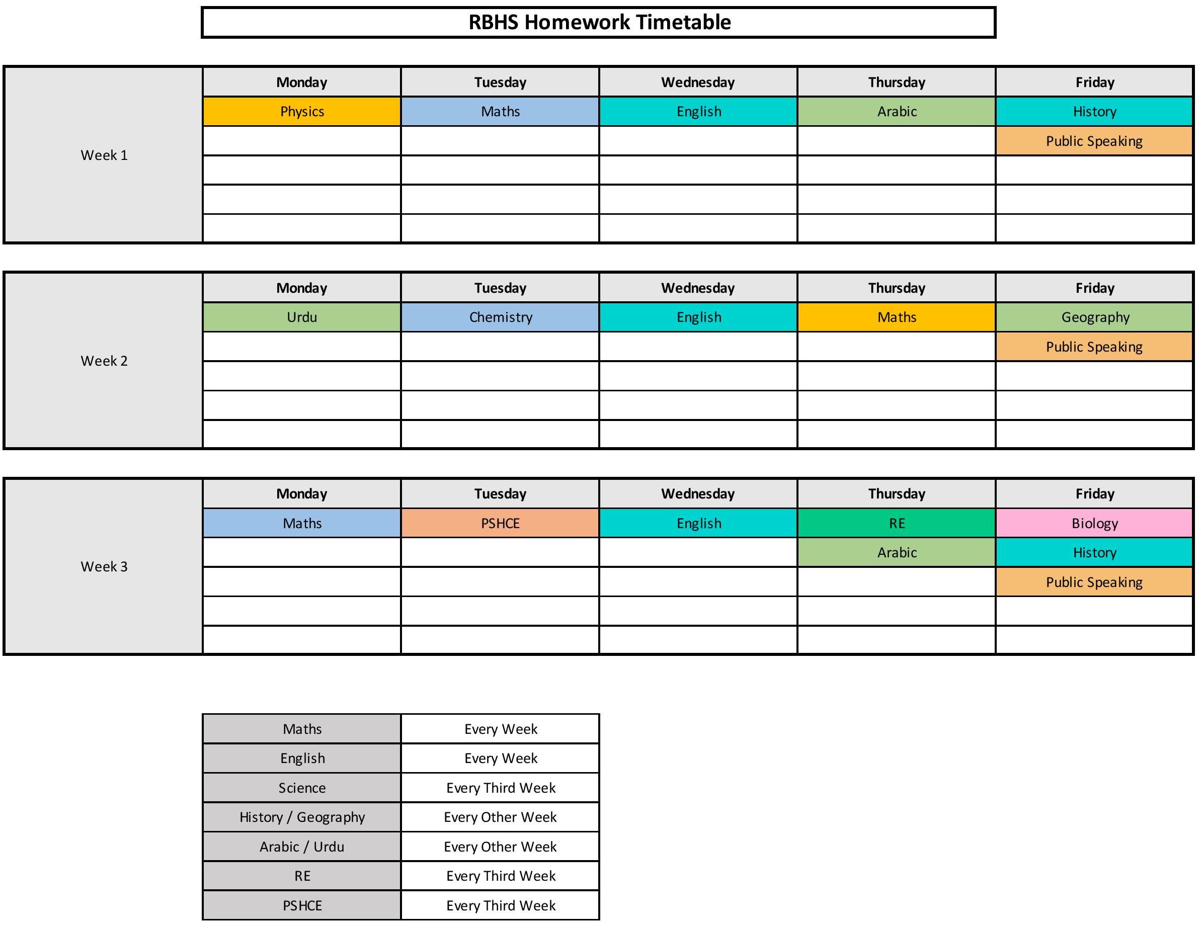 Homework Timetable-page-001